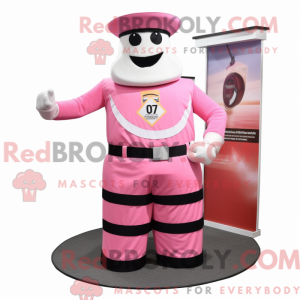 Pink Ring Master mascot...