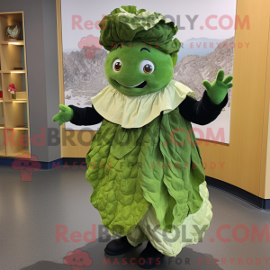 Olive Cabbage mascot...