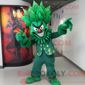 Forest Green Evil Clown...