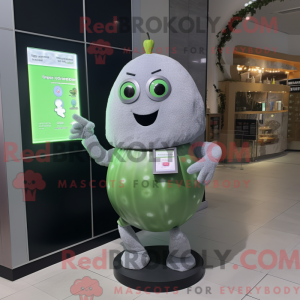Silver Cucumber mascot...