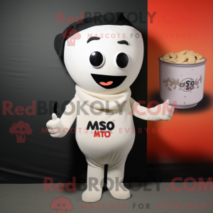 Hvid Miso Soup maskot...