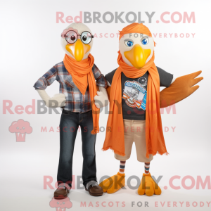 Orange Bald Eagle...