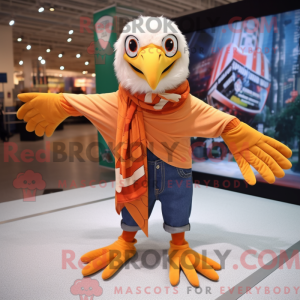 Orange Bald Eagle...