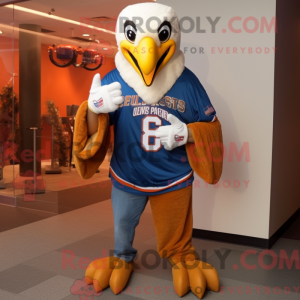 Orange Bald Eagle...