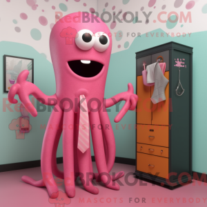 Maskottchenkostüm Pink...