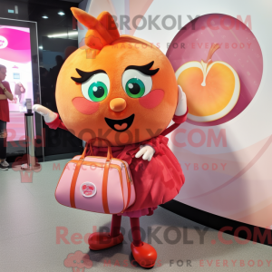 Peach Raspberry mascot...