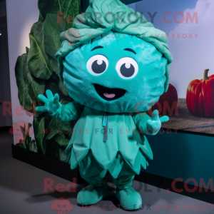 Disfraz de mascota Teal...