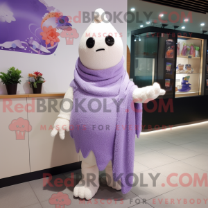 Lavender Ice Cream mascot...