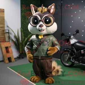 Olive Eichhörnchen...