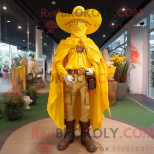 Yellow Cowboy mascot...