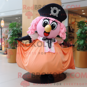Figura de máscara de pirata...