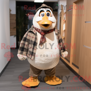 Disfraz de mascota pingüino...
