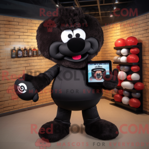 Black Meatballs mascot...