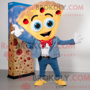 Pizza Slice mascottekostuum...