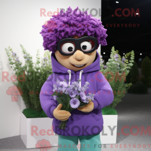 Purple Bouquet Of Flowers...
