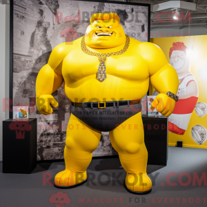 Kostýmová postava žlutého...