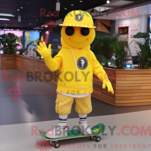 Lemon Yellow Skateboard...