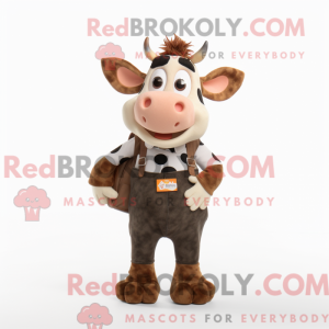 Jersey Cow mascot costume...