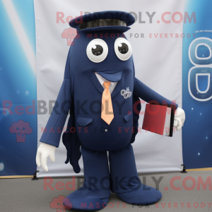 Postava maskota Navy Squid...