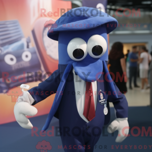 Maskottchenkostüm Navy...