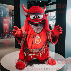 Dæmon maskot kostume...