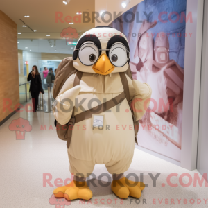 Disfraz de mascota pingüino...