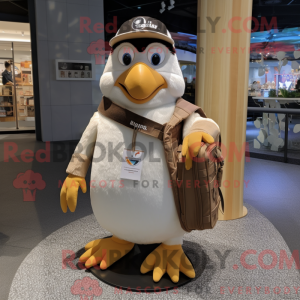 Disfraz de mascota pingüino...