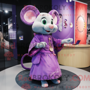 Lilla mus maskot kostume...