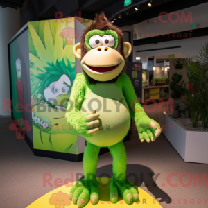 Lime Green Chimpanzee...