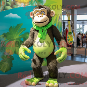 Lime Green Chimpanzee...