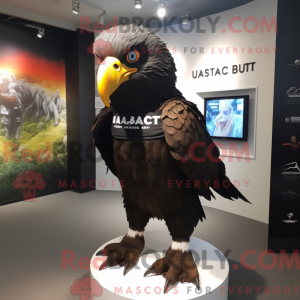 Black Haast S Eagle maskot...