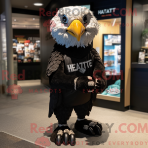 Black Haast S Eagle maskot...