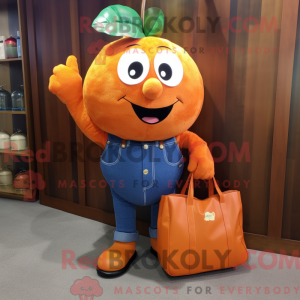 Postava maskota Orange...