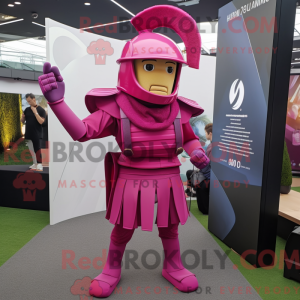 Magenta Spartan Soldier...