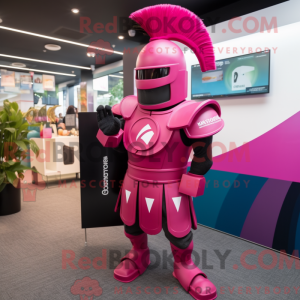 Magenta Spartan Soldier...