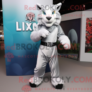 Solv Lynx-maskotdraktfigur...
