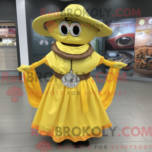 Yellow Fajitas mascot...