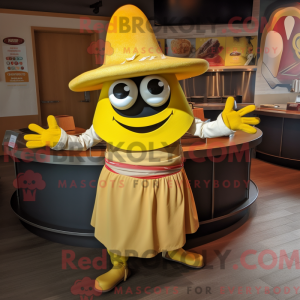 Yellow Fajitas mascot...