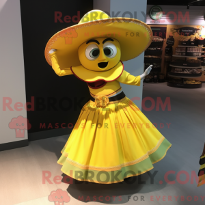 Yellow Fajitas mascot...