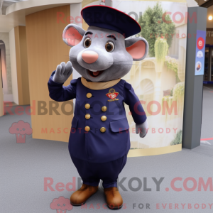 Navy Ratatouille mascot...