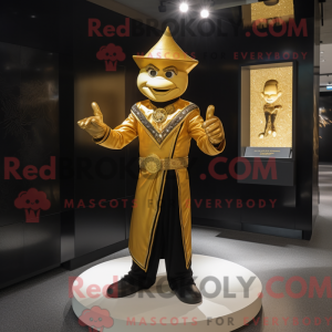 Gold Magician mascot...