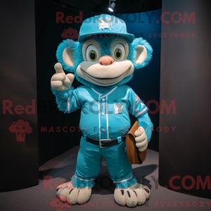Turkis Monkey maskot...
