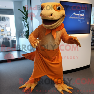 Oransje Komodo Dragon...