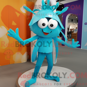 Personnage mascotte de Cyan...