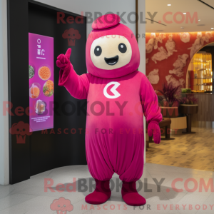 Magenta Dim Sum mascot...