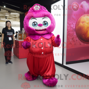 Magenta Dim Sum maskot...