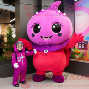 Magenta Dim Sum mascot...