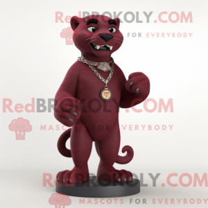 Personaggio mascotte Maroon...