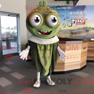 Olive Fish Tacos mascot...