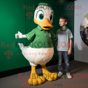 Forest Green Gosling mascot...